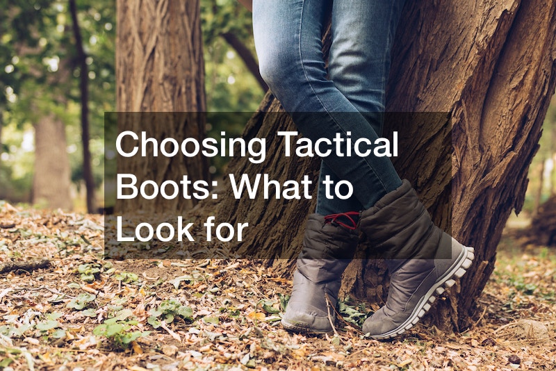 Choosing Tactical Boots  What to Look for